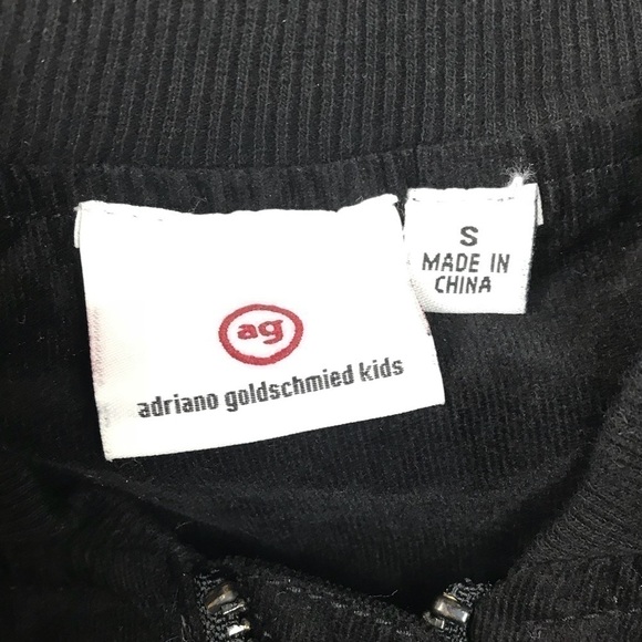 AG Adriano Goldschmied Girls Bomber Jacket Size M - Picture 3 of 5